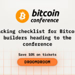 Packing checklist for Bitcoin builders heading to the conference