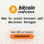 How to avoid burnout and decision fatigue