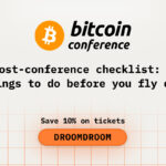 Post-conference checklist_ 5 things to do before you fly out