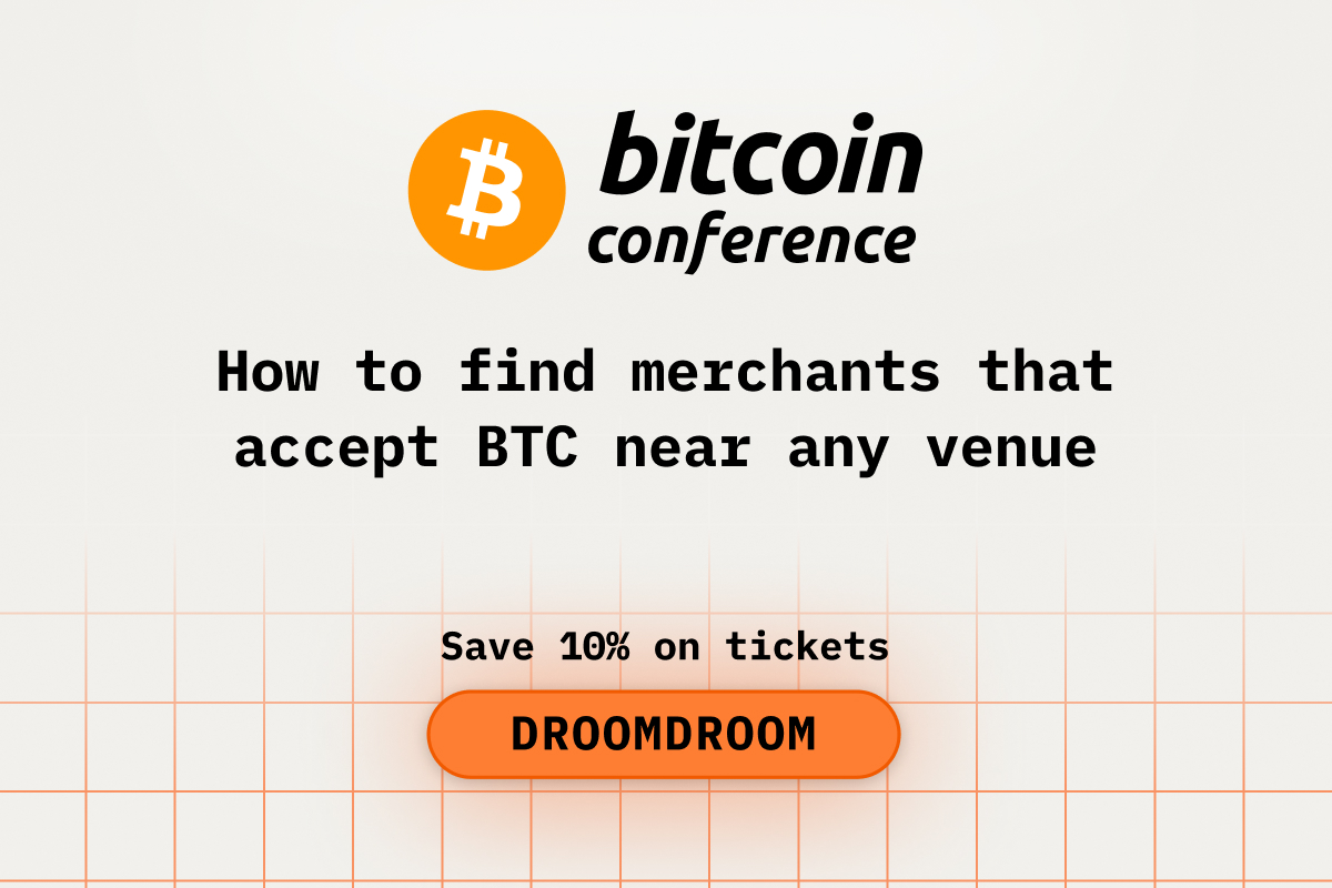 How to Find Merchants That Accept BTC Near Any Venue at Bitcoin2026