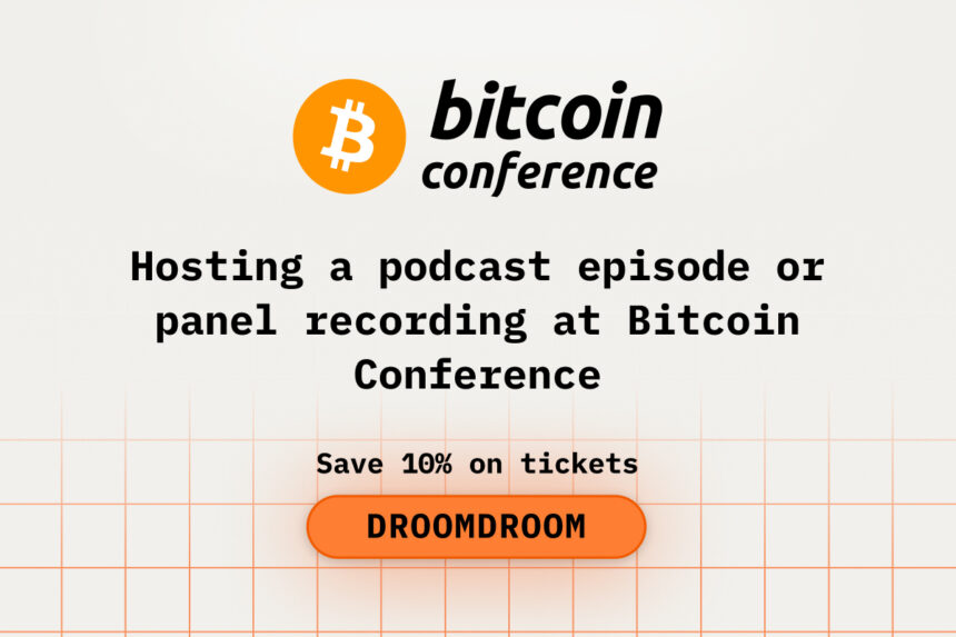 Hosting a Podcast Episode or Panel Recording at Bitcoin Conference