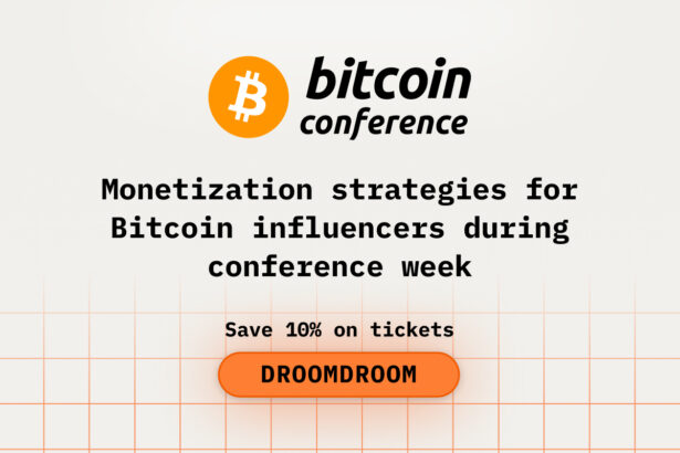 Monetization strategies for Bitcoin influencers during conference week