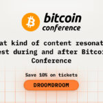 What Kind of Content Resonates Best During and After Bitcoin Conference