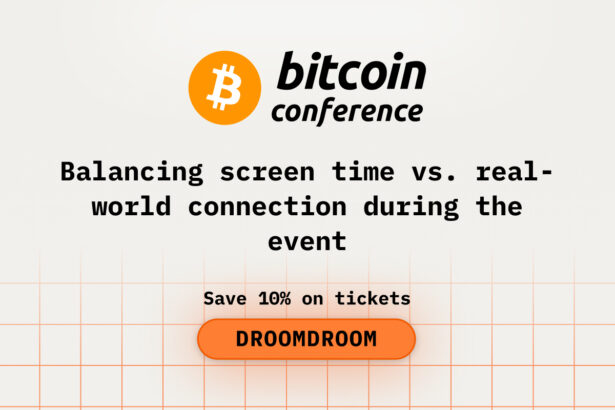 Balancing screen time vs. real-world connection during the Bitcoin2026 event