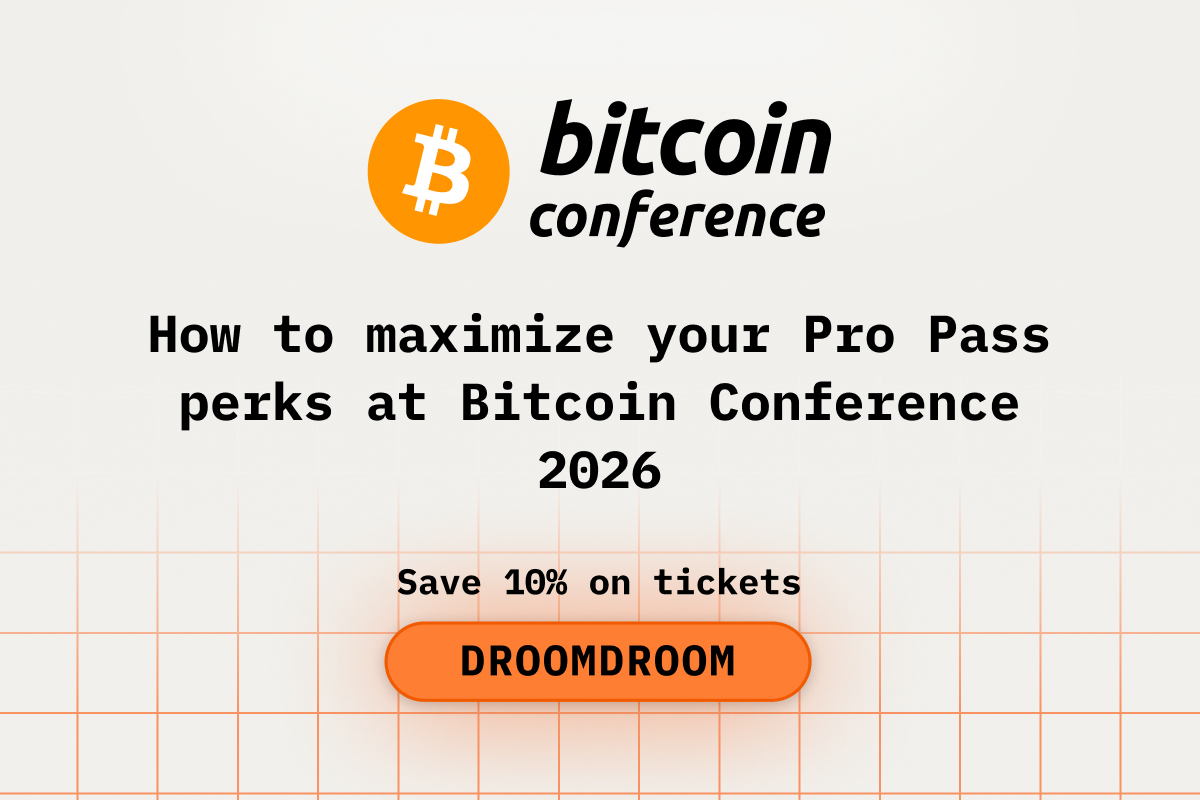 How to maximize your Pro Pass perks at Bitcoin Conference 2026