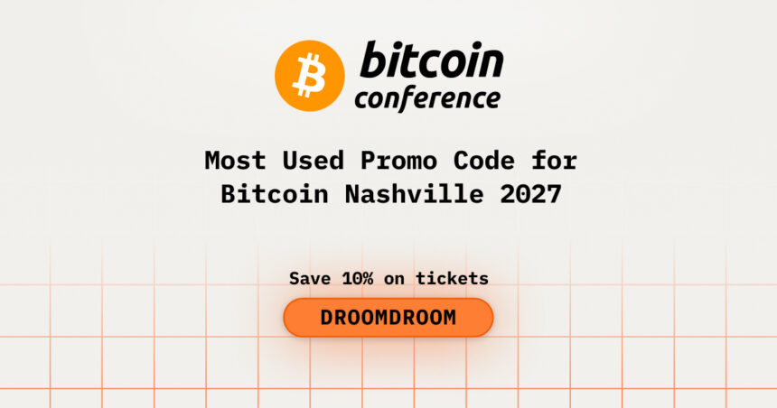 Most Used Promo Code for Bitcoin Nashville 2027