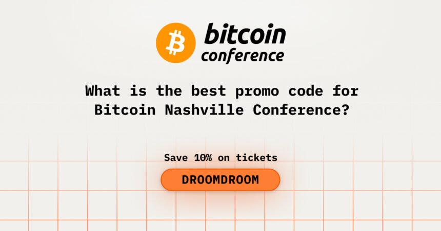 What is the best promo code for the Bitcoin Nashville Conference?