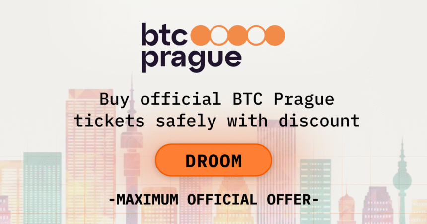 Buy official BTC Prague tickets safely with discount