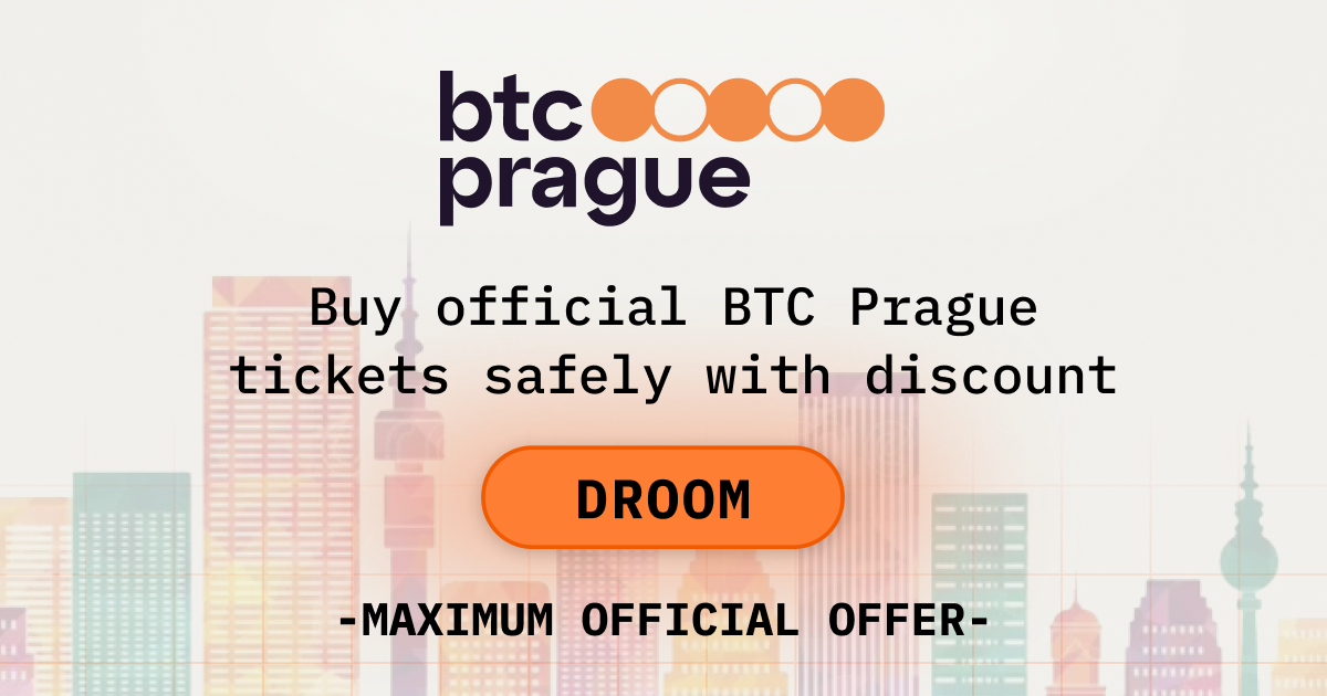 Buy official BTC Prague tickets safely with discount