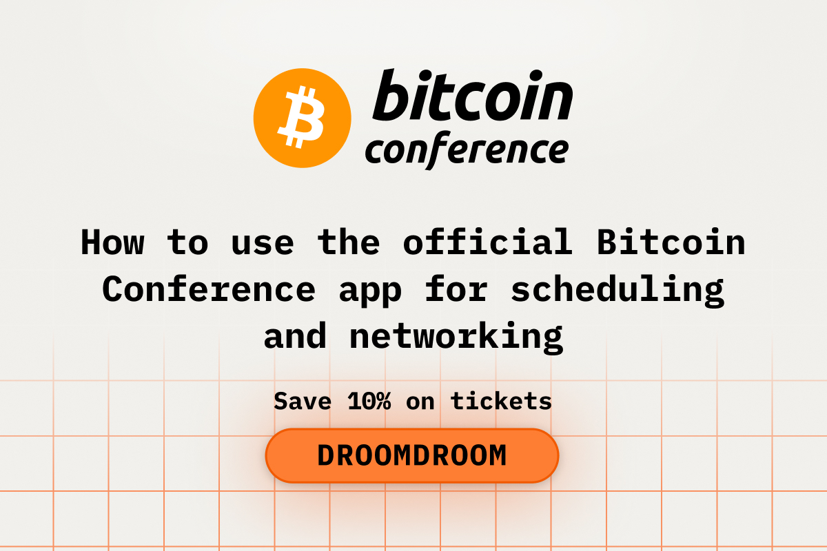 How to use the official Bitcoin Conference app for scheduling and networking